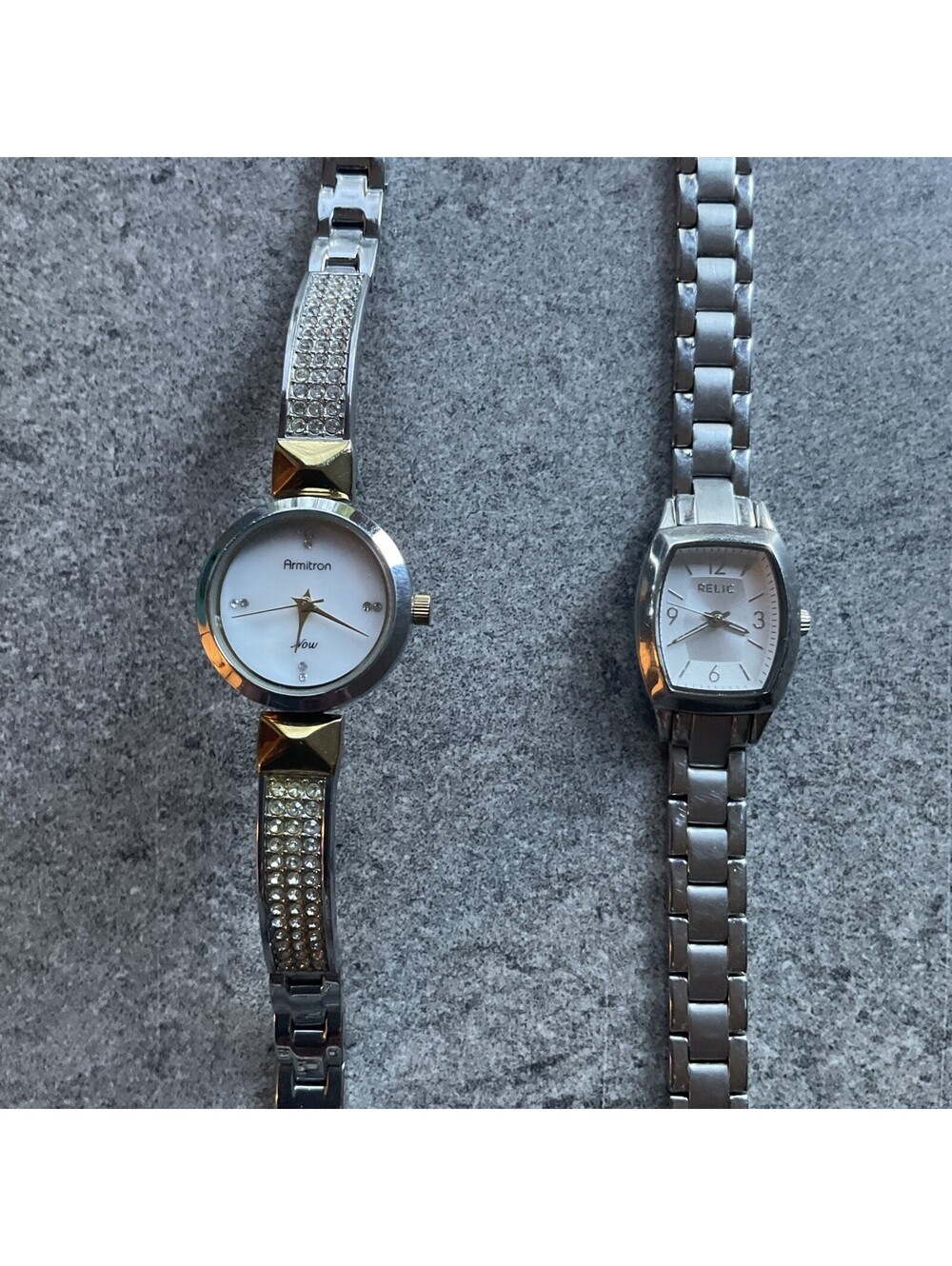 Beautiful Pair Of Vintage Womens Watches Both Watches Run Great A9